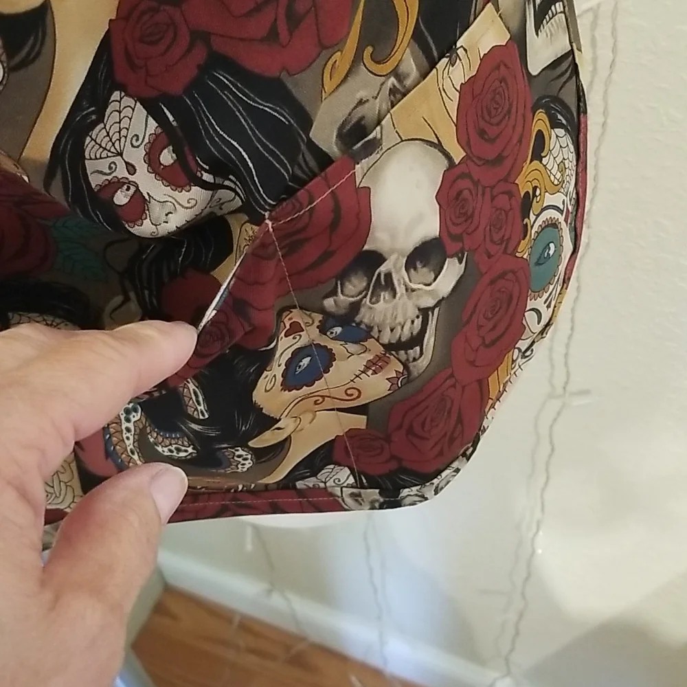 New Day of‎ the dead apron
